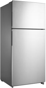 Frigidaire Top Mount Refrigerator 18 Cubic Feet Stainless Steel