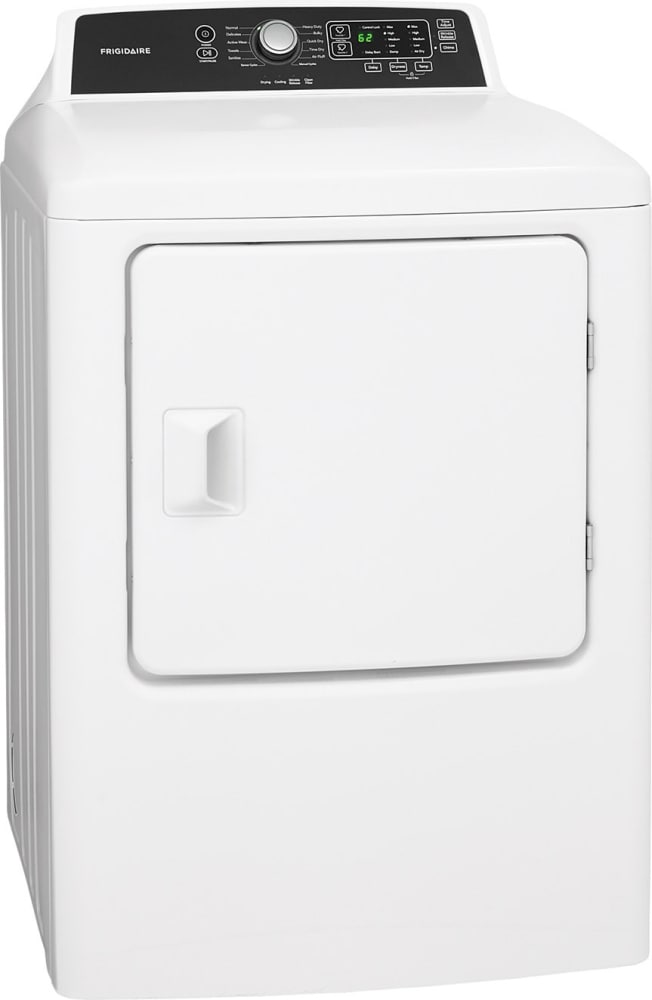 Frigidaire Electric Dryer 6.7 Cubic Feet White