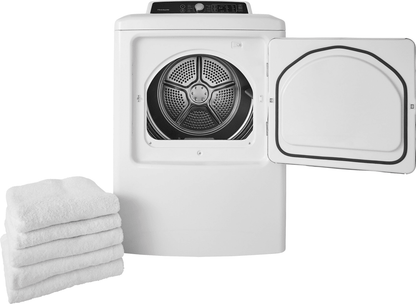 Frigidaire Electric Dryer 6.7 Cubic Feet White