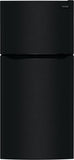 Frigidaire Top Mount Refrigerator 18.3 Cubic Feet Black