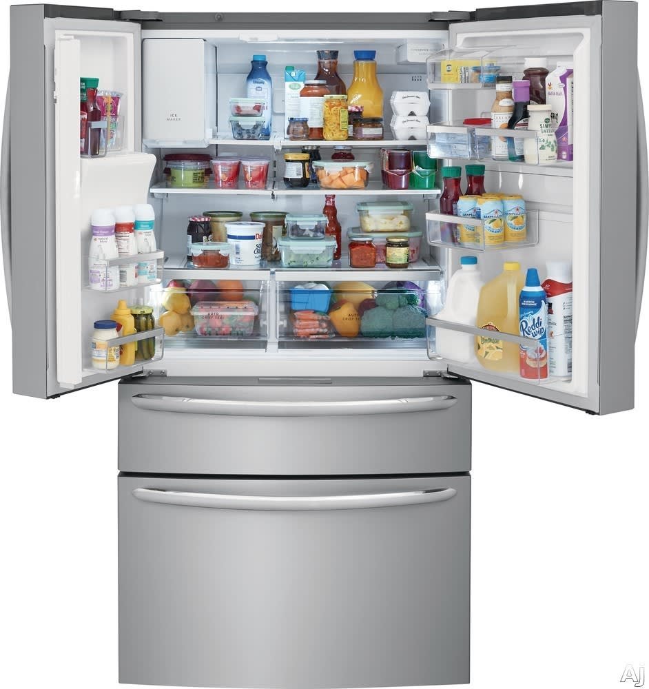 Frigidaire Gallery French Door Refrigerator 21.8 Cubic Feet Stainless Steel