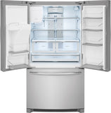 Frigidaire Gallery French Door Refrigerator 21.7 Cubic Feet Stainless Steel