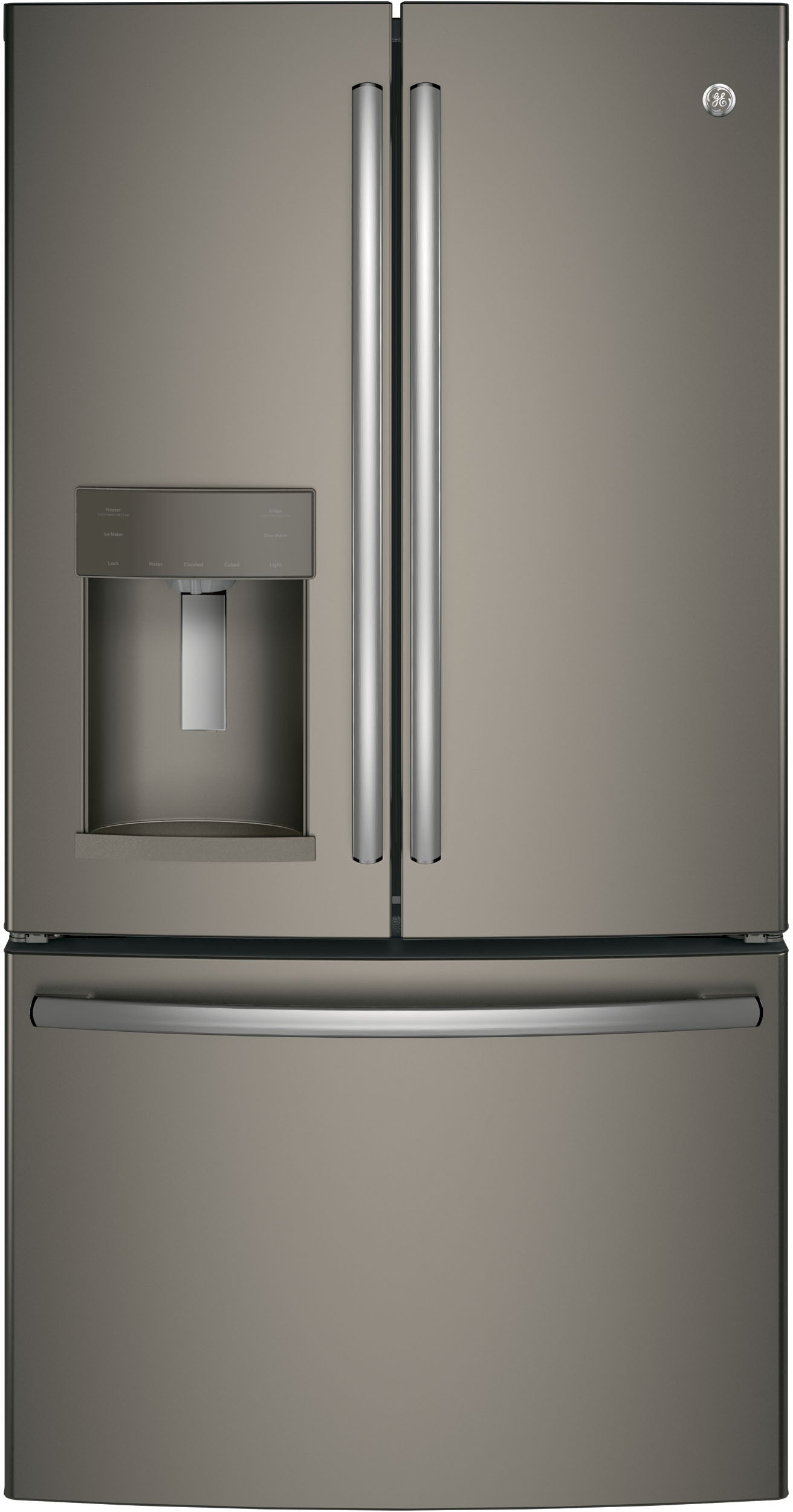 GE French Door Refrigerator 27.7 Cubic Feet Slate