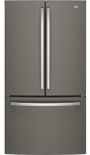 GE French Door Refrigerator 27 Cubic Feet Slate