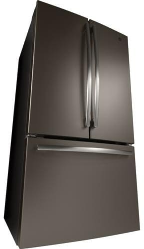 GE French Door Refrigerator 27 Cubic Feet Slate