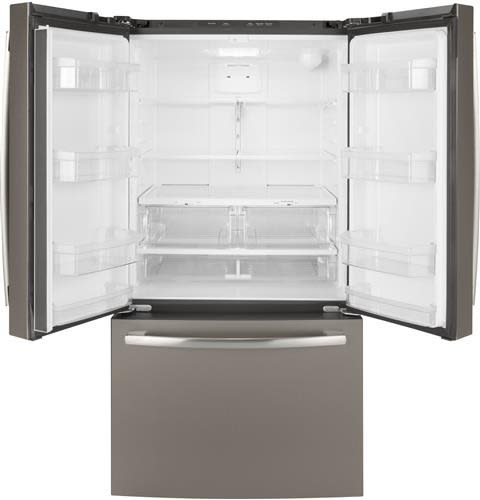 GE French Door Refrigerator 27 Cubic Feet Slate