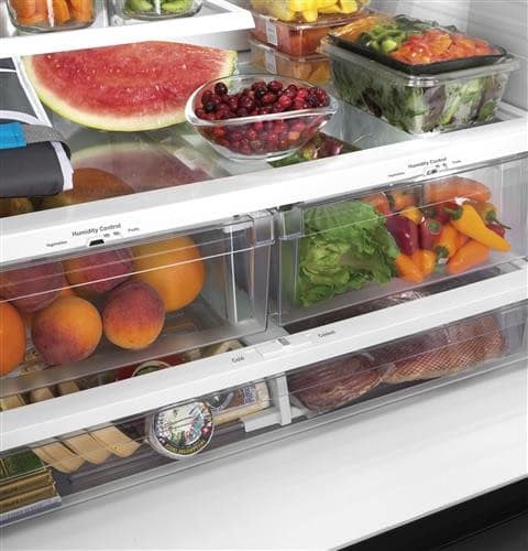 GE French Door Refrigerator 27 Cubic Feet Slate