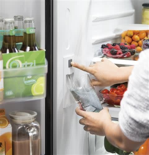 GE French Door Refrigerator 27 Cubic Feet Slate