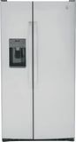 GE Side By Side Refrigerator 25.3 Cubic Feet Stainless Steel