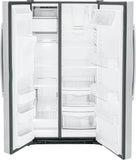 GE Side By Side Refrigerator 25.3 Cubic Feet Stainless Steel