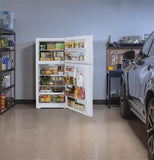 GE Top Mount Refrigerator 19.2 Cubic Feet White