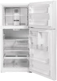 GE Top Mount Refrigerator 19.2 Cubic Feet White