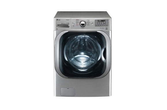 LG Mega Capacity Turbo Wash Front Load Washer 5.2 Cubic Feet Graphite Steel