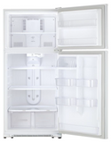 Crosley Top Mount Refrigerator 18.18 Cubic Feet Stainless Steel