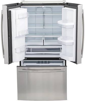 GE French Door Refrigerator 27.7 Cubic Feet Stainless Steel