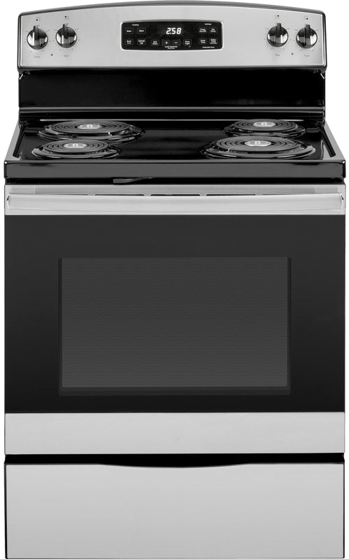 Crosley Electric Range Coil Surface 5.3 Cubic Feet Stainless Steel