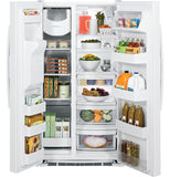 Crosley Side By Side Refrigerator 25.3 Cubic Feet White
