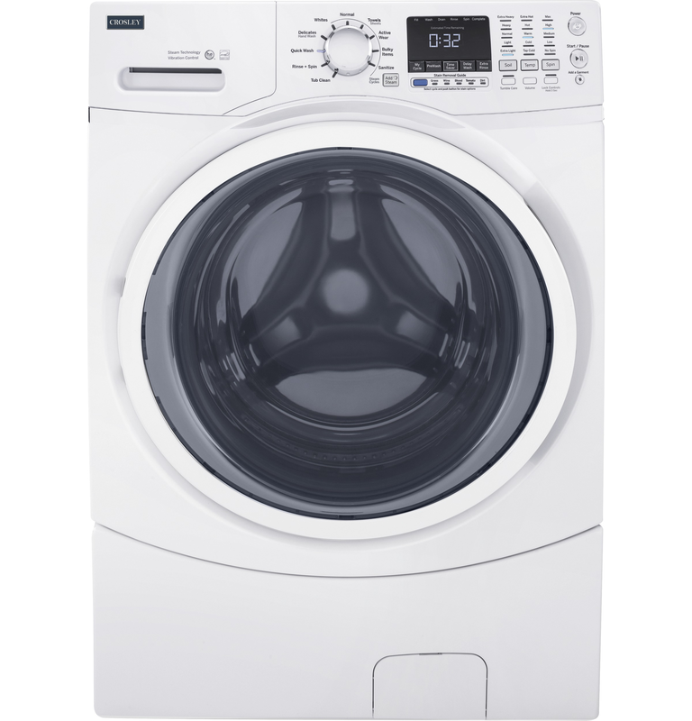 Crosley Front Load Washer 4.5 Cubic Feet White