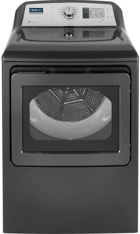 Crosley Professional Electric Dryer 7.4 Cubic Feet Diamond Gray